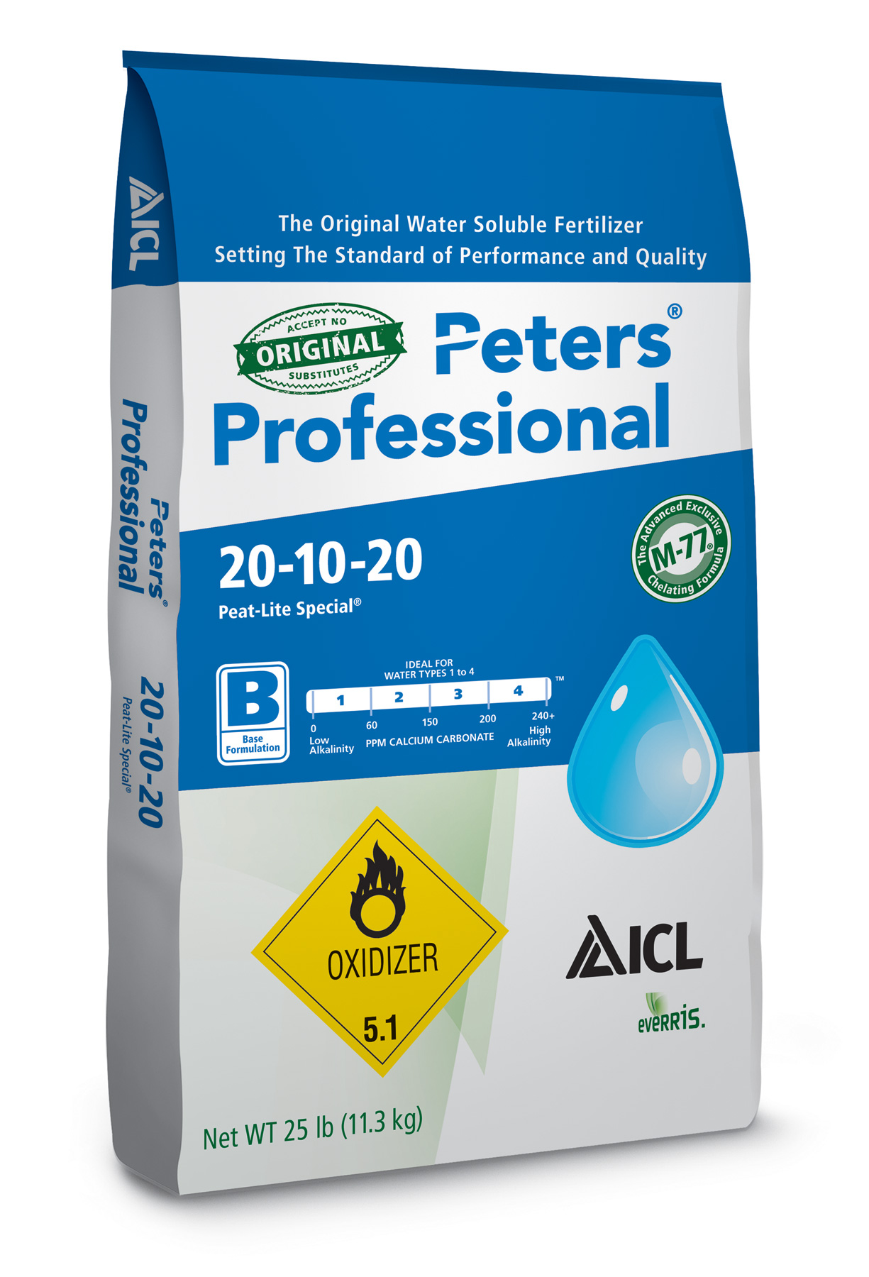 Peters Professional 20-10-20 Peat-Lite Special 25 lb Bag - Water Soluble Fertilizer